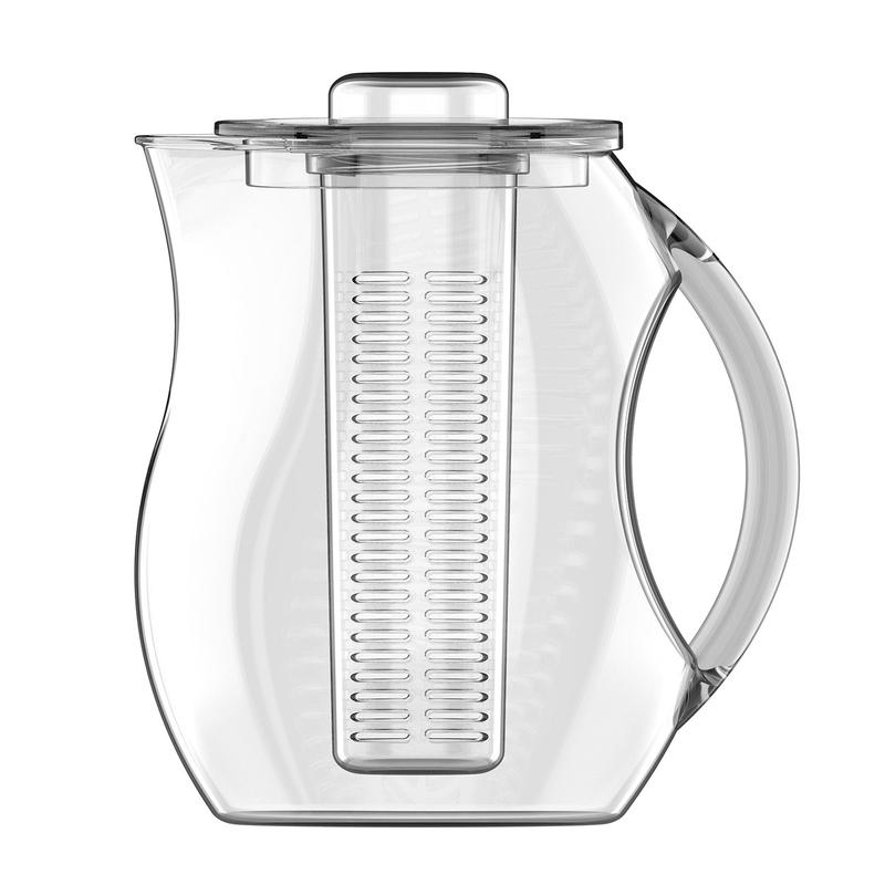 Prodyne Fruit Infusion Pitcher, Natural Fruit Flavor, Acrylic
