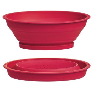 Progressive Prepworks Collapsible Mini Colander, Assorted Colors