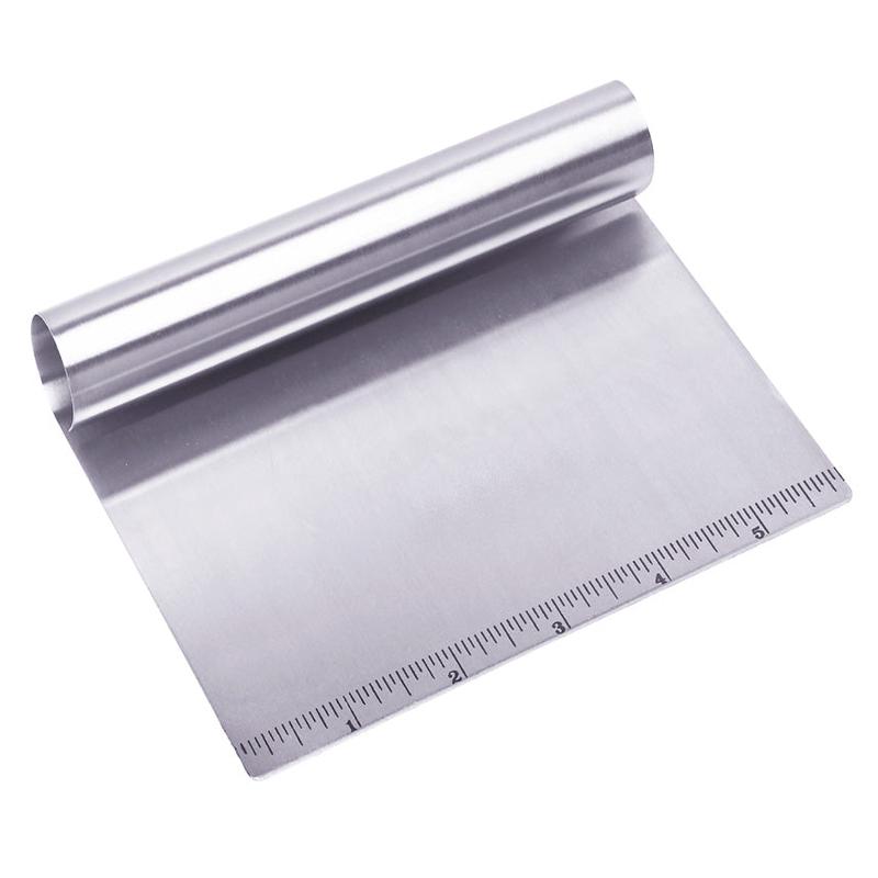 Progressive Stainless Steel Bash n' Chop Chef's Scoop Pastry Scraper