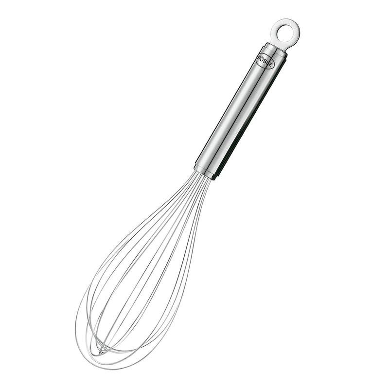 Rosle 12.6-Inch Stainless Steel Egg Whisk  Balloon Whisk for Whipping and Mixing