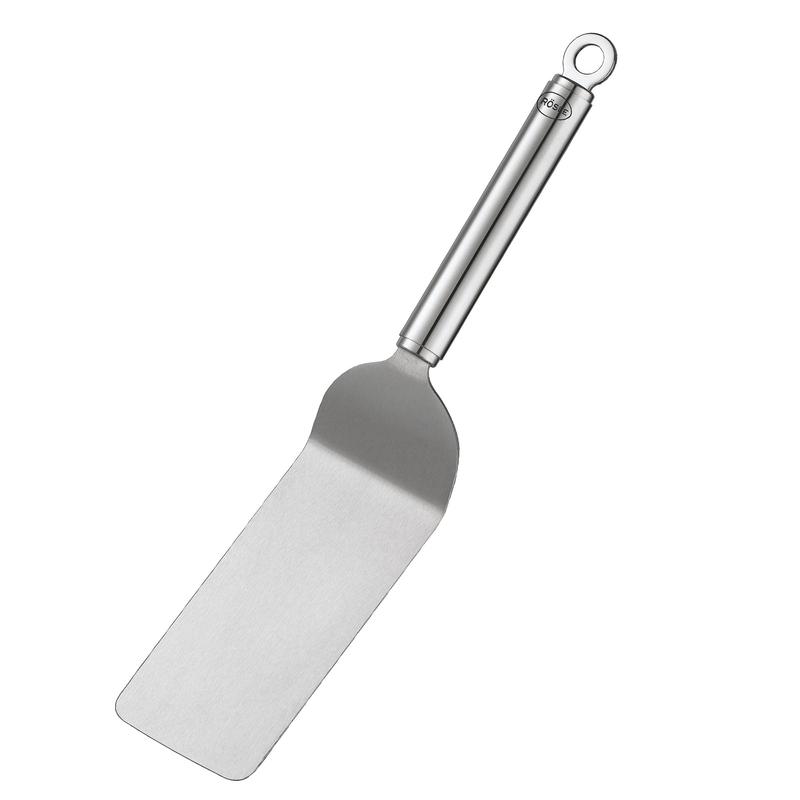 Rosle Angled Spatula, Stainless Steel