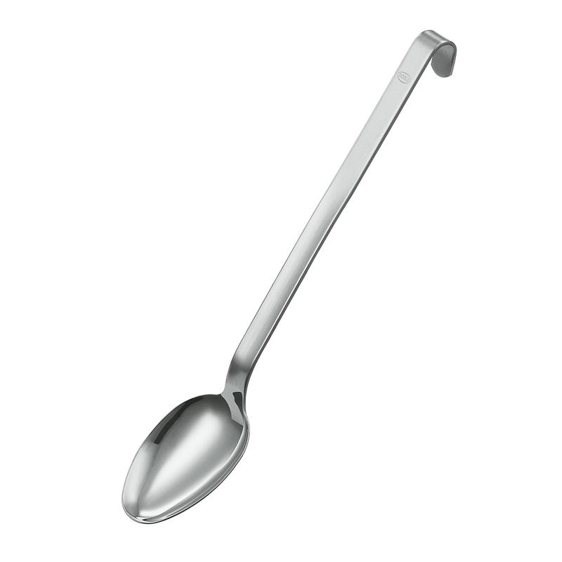 Rosle Stainless Steel 12.4 Inch Basting Spoon with Hanging Hook