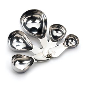 RSVP Endurance 18/8 Stainless Steel Measuring Cups, Set of 5