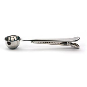RSVP Endurance Stainless Steel Coffee Scoop n Clip