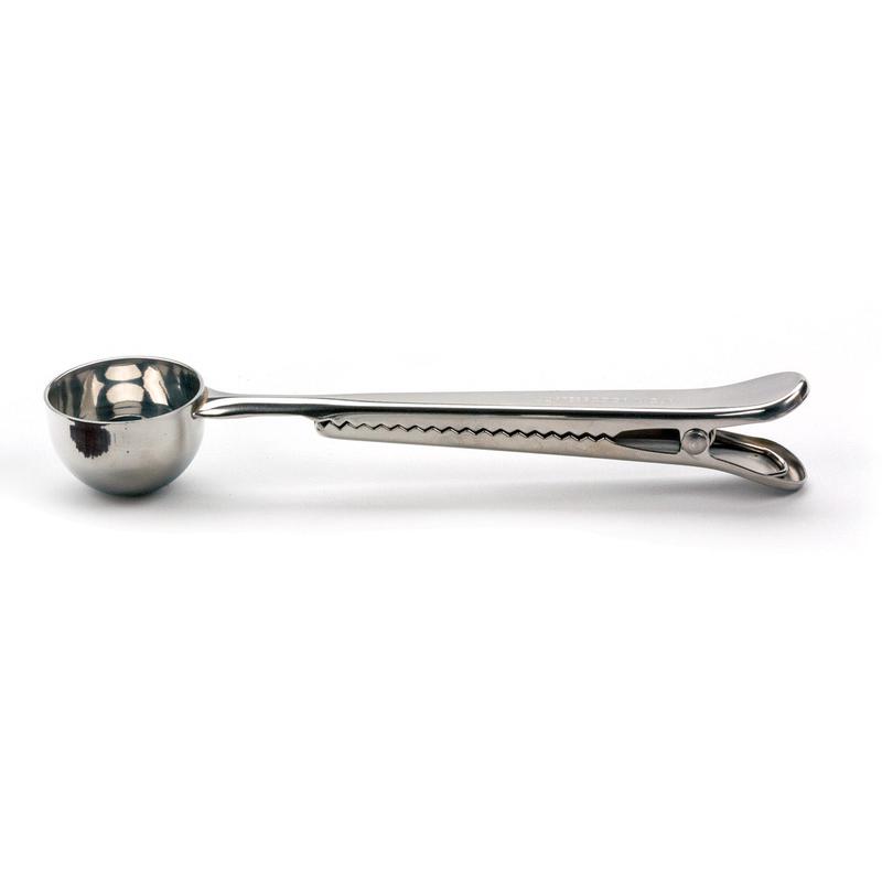 RSVP Endurance Stainless Steel Coffee Scoop n Clip