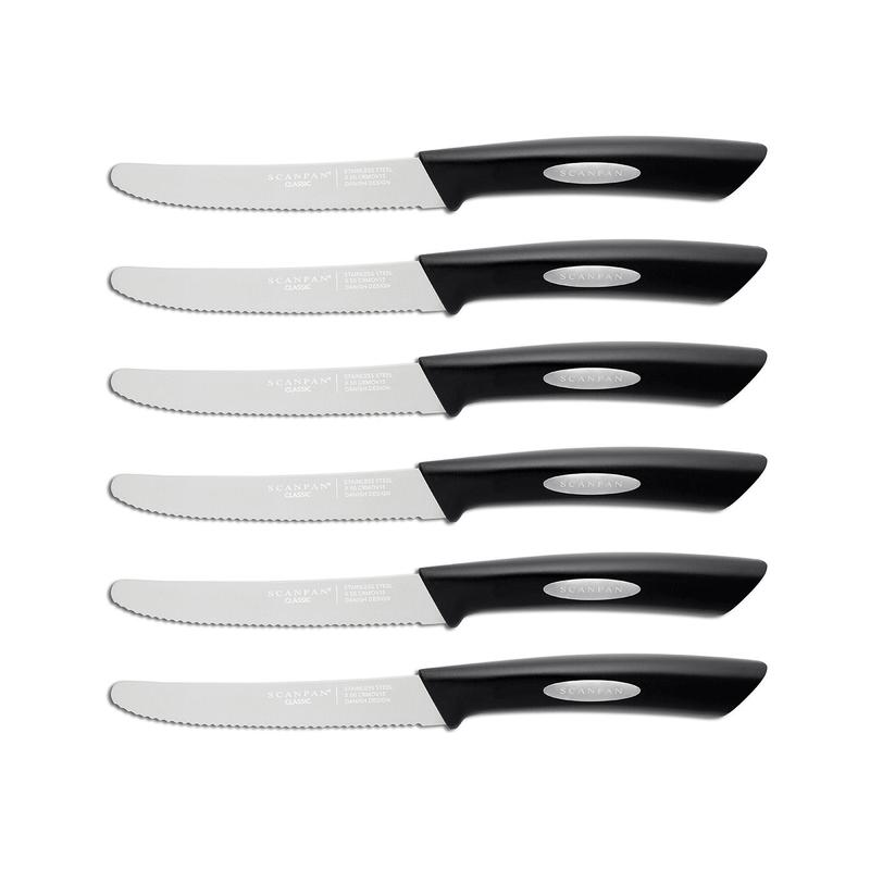 Scanpan Classic 6-Piece Steak Knife Set
