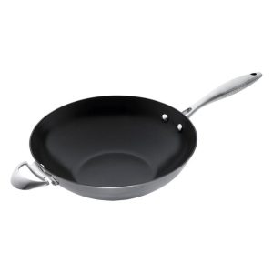 Scanpan CTX 12.75 Inch Nonstick Wok, Stainless Steel