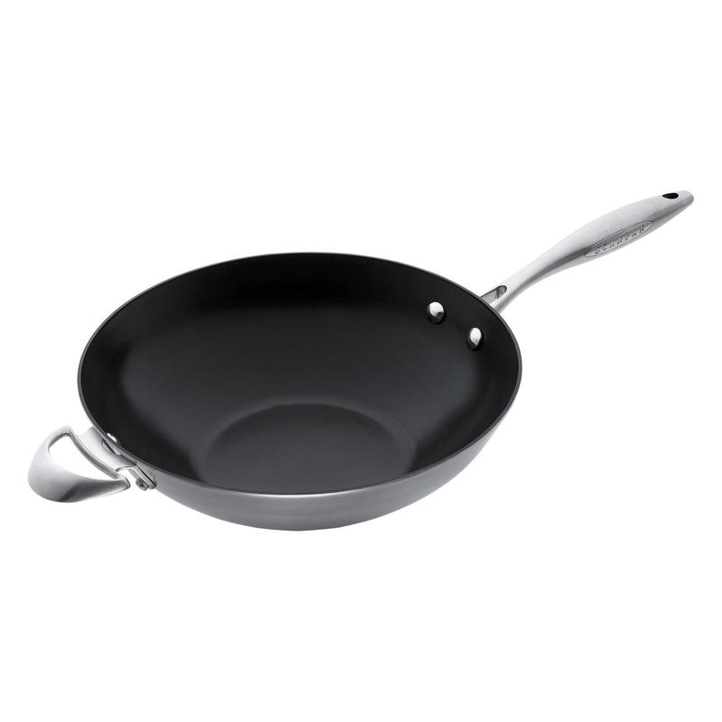 Scanpan CTX 12.75 Inch Nonstick Wok, Stainless Steel