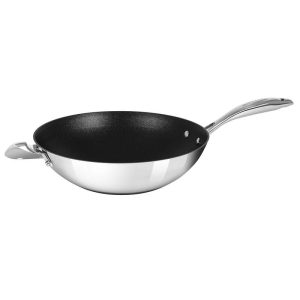 Scanpan Haptiq Stainless Steel Nonstick 12.5-Inch Wok