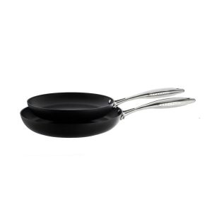 Scanpan Professional 2-Piece Nonstick Fry Pan Set - 9.5" and 11", Oven Safe, Made in Denmark