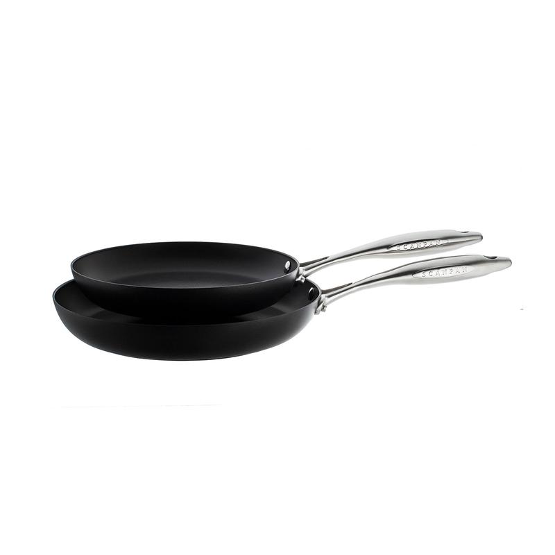 Scanpan Professional 2-Piece Nonstick Fry Pan Set - 9.5" and 11", Oven Safe, Made in Denmark