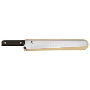 Shun Classic 12-Inch Hollow Ground Brisket Knife with Saya