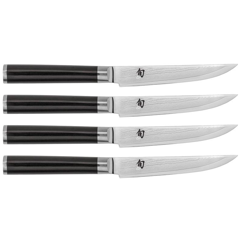 Shun Classic 4 Piece Steak Knife Set DMS400