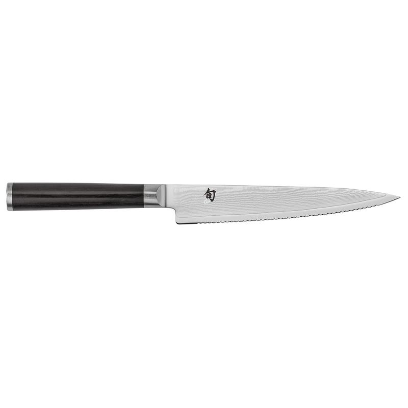 Shun Classic 6.5-Inch Serrated Utility Knife