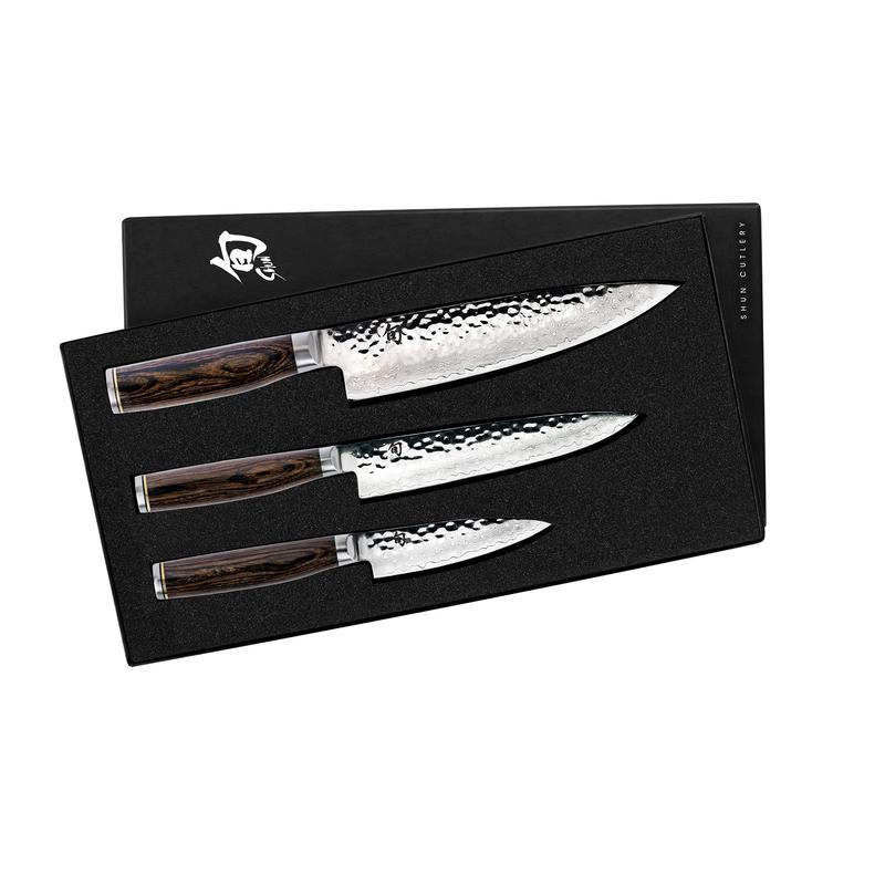Shun Premier 3 Piece Chef's Knife Starter Set