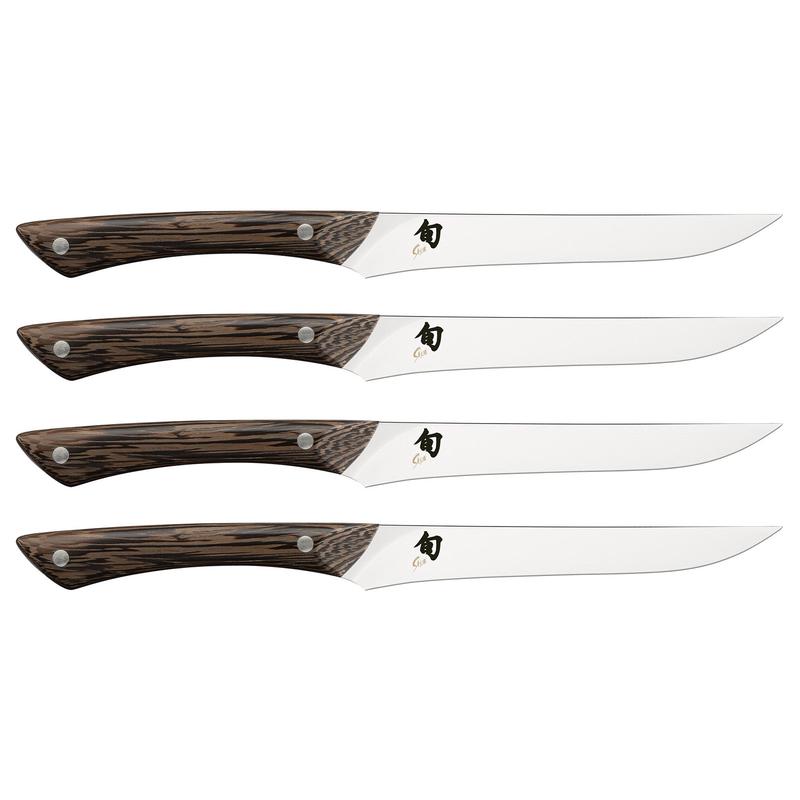 Shun Shima Natural 4 Piece Steak Knife Set