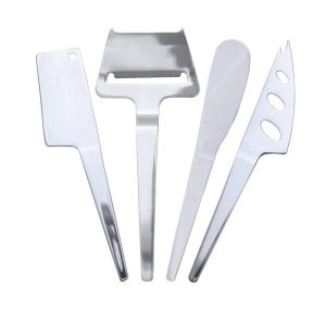 Swissmar 4 Piece Slim-Line Cheese Knife Set
