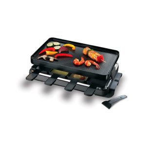 Swissmar Classic 8 Person Raclette Grill W/Aluminum Nonstick Grill Plate