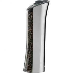 Trudeau 8 Inch Graviti Plus Pepper Mill, Chrome
