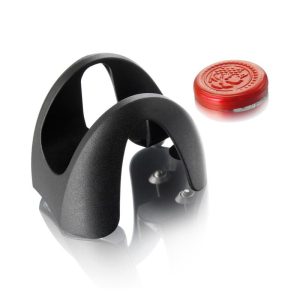 Vacu Vin Quarter Turn Foil Cutter With Cork Holder, Black