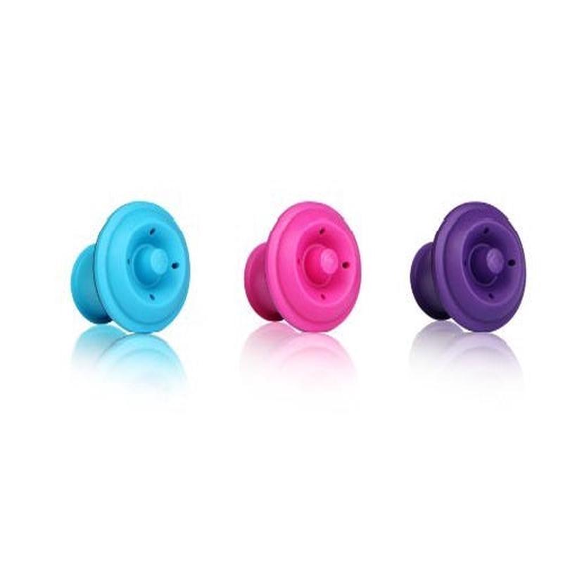 Vacu Vin Wine Saver Extra Corks 3 Pack Colors Vacuum Pump Stoppers