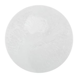 HIC Silicone Cannonball Sphere Whiskey Ice Ball Mold Tray Set Of 2, Vintage Blue