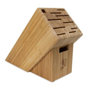 Shun 11 Slot Bamboo Knife Block