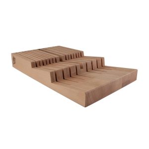 Shun 15 Slot In-Drawer Bamboo Knife Tray