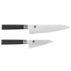 Shun Classic 2 Piece Asian Knife Set, 7-Inch Chef's Knife, 4.5-Inch Prep Knife