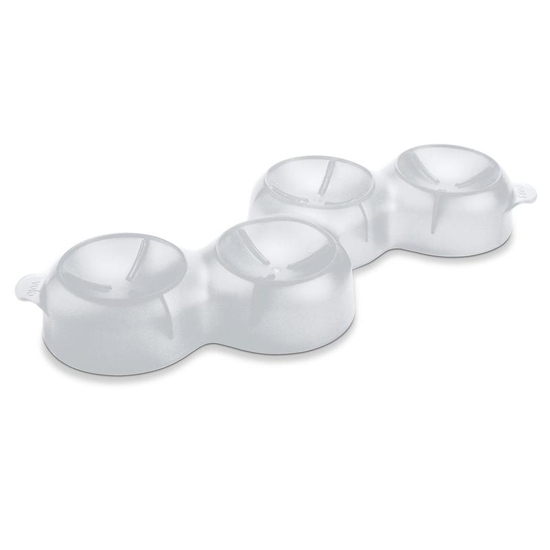 Tovolo Sphere Ice Trays Set Of 2, Frost