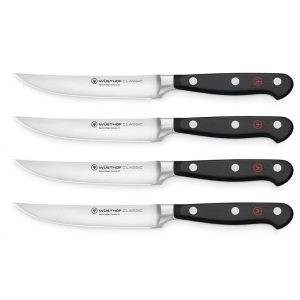 Wusthof Classic 4 Piece Steak Knife Set