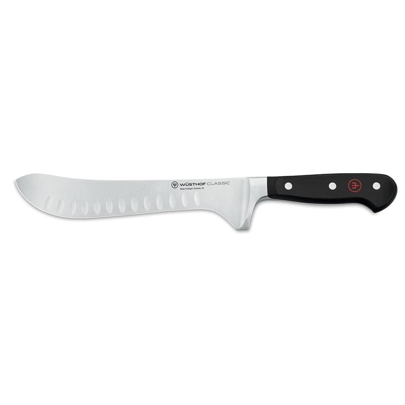 Wusthof Classic 8" Artisan Butcher Knife, Hollow Edge