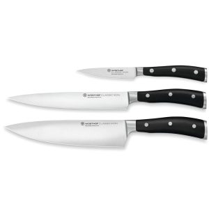 Wusthof Classic Ikon 3 Piece Starter Set
