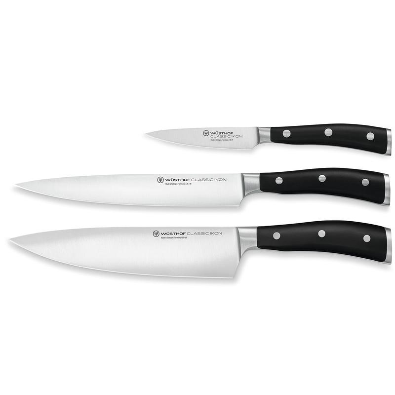 Wusthof Classic Ikon 3 Piece Starter Set