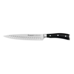 Wusthof Classic Ikon 8 Inch Carving Knife, Hollow Edge