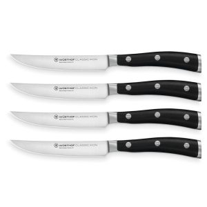 Wusthof Classic Ikon Four Piece Steak Knife Set