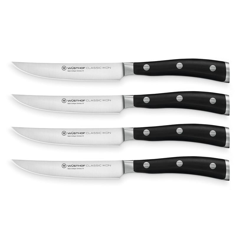 Wusthof Classic Ikon Four Piece Steak Knife Set
