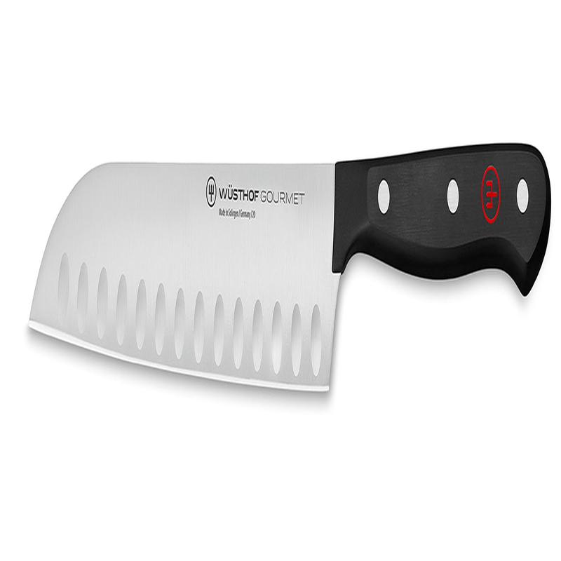 Wusthof Gourmet 7 Inch Hollow Edge Santoku Knife