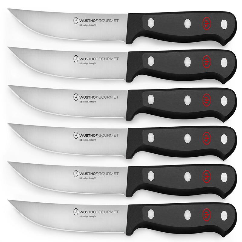 Wusthof Gourmet Six Piece Steak Knife Set