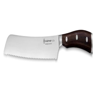 Wusthof Ikon Blackwood 8 Inch Bread Knife
