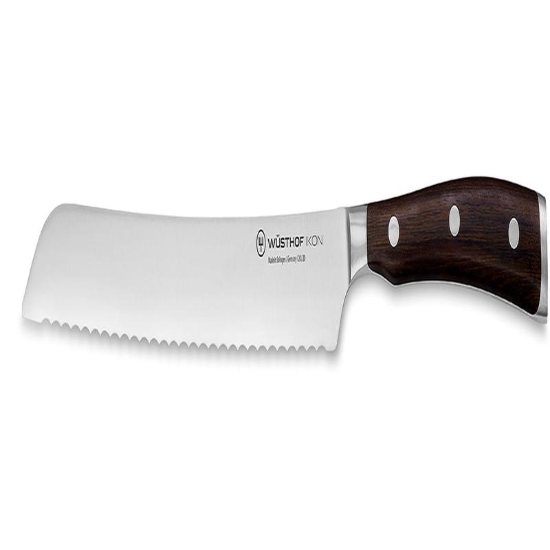 Wusthof Ikon Blackwood 8 Inch Bread Knife