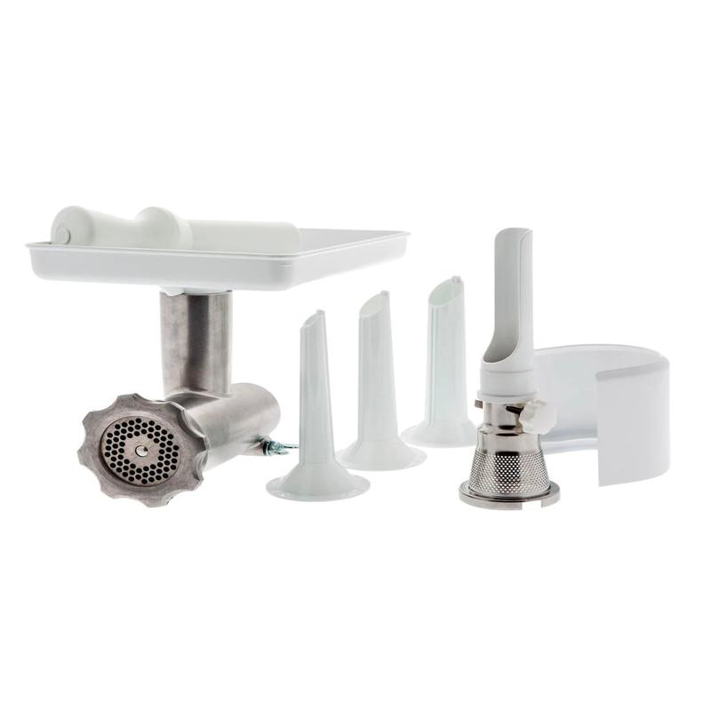 Ankarsrum Meat Grinder Harvest Package, 7 Piece, White