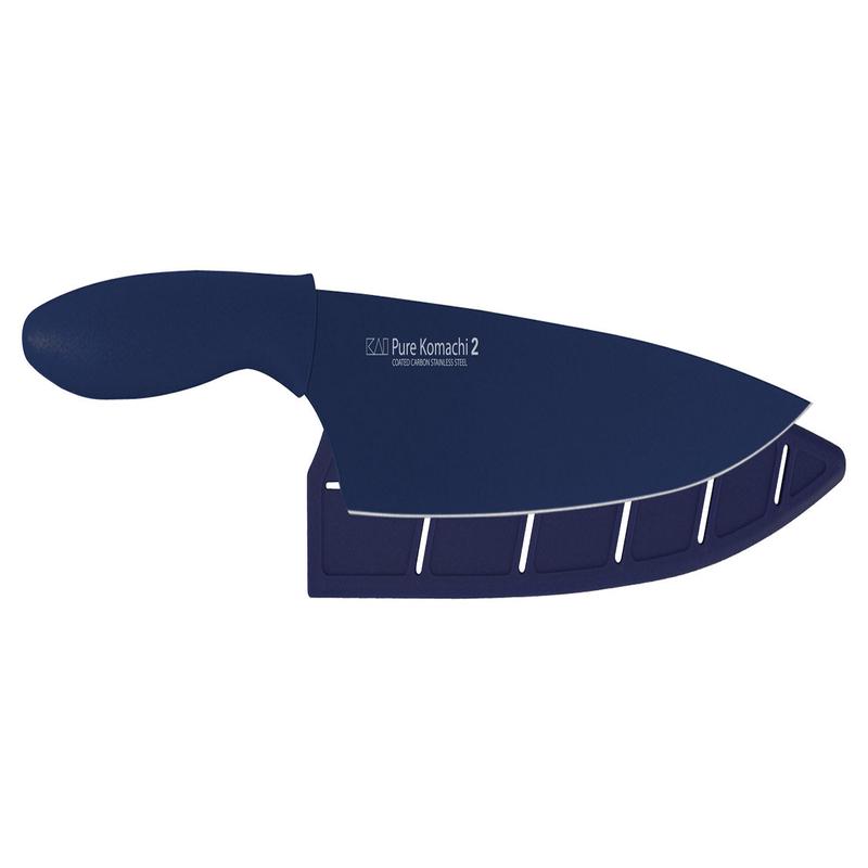 Kai Pure Komachi 2 8-Inch Chef's Knife With Sheath, Navy