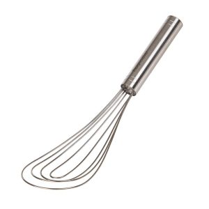 Progressive 10" Flat Whisk  Stainless Steel Whisk for Sauces and Gravies