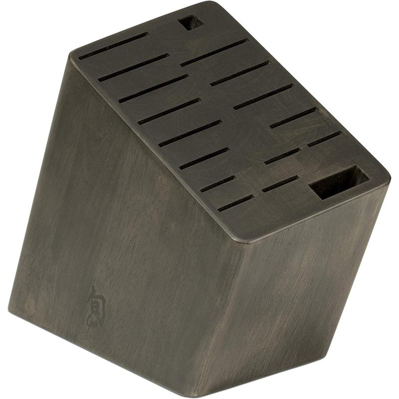 Shun 17 Slot Angled Knife Block