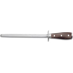 Wusthof Ikon Blackwood 10 Inch Sharpening Steel With Double Bolster