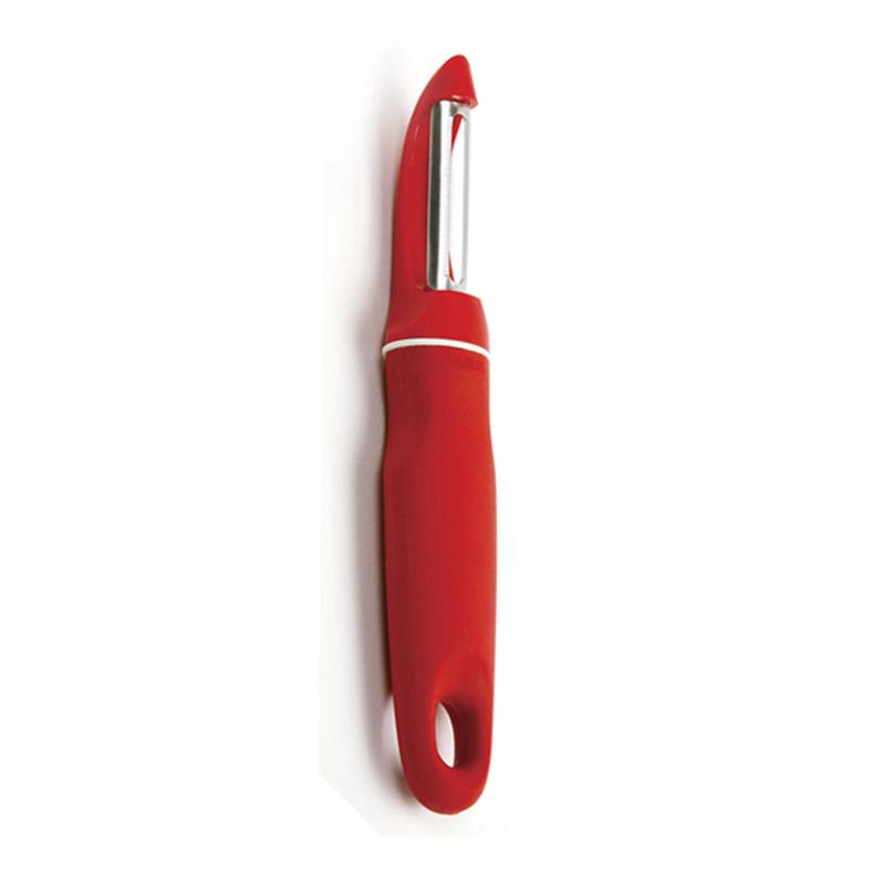 Norpro Grip-EZ Vegetable Peeler, 7.25-Inch, Red