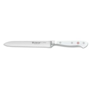 Wusthof Classic White 5 Inch Serrated Knife