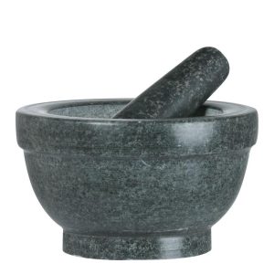 Cilio Giant Granite Mortar & Pestle, 5-Inch Height