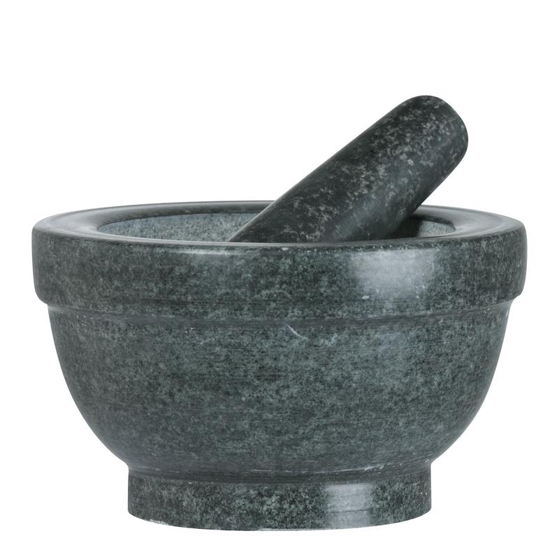 Cilio Giant Granite Mortar & Pestle, 5-Inch Height